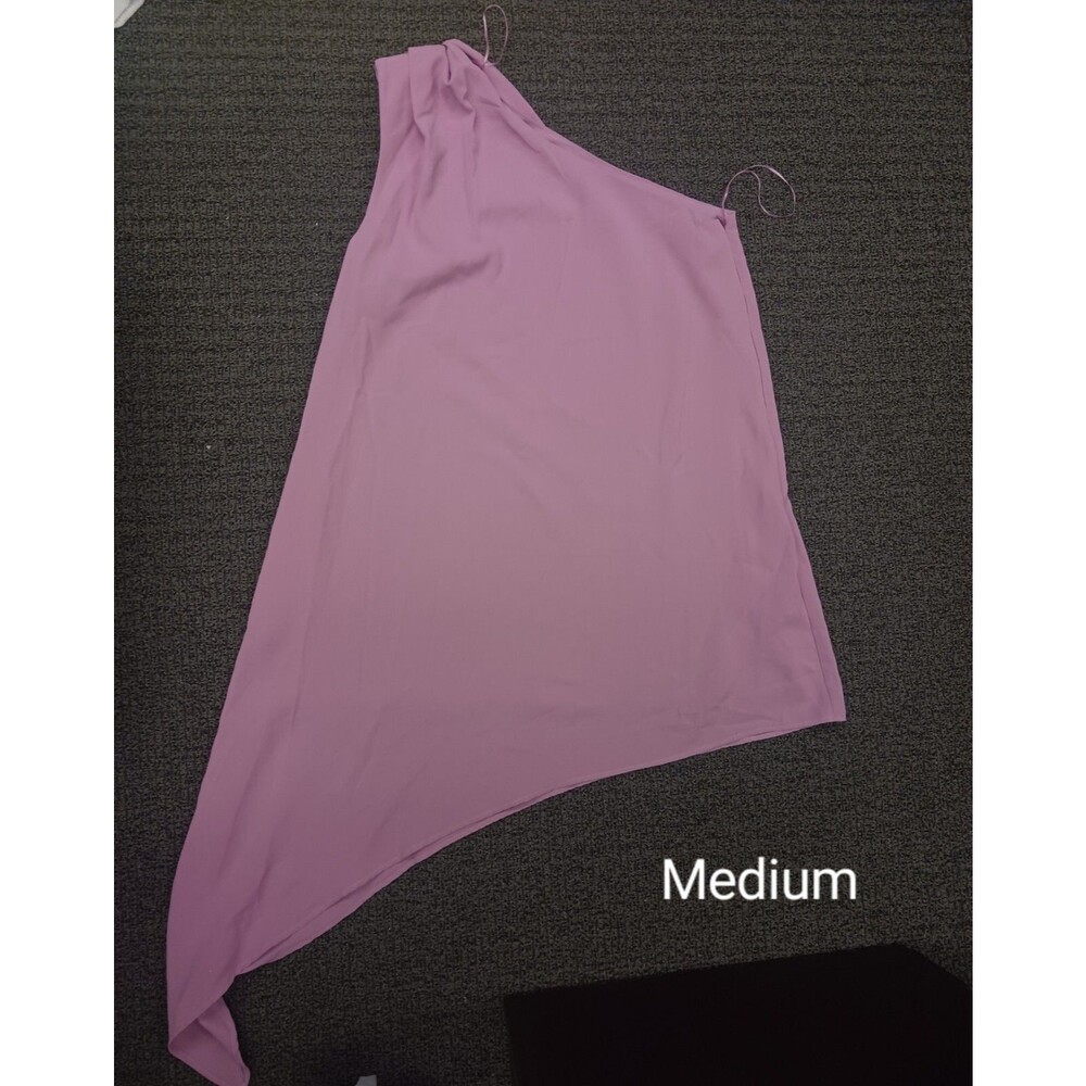 Endless Rose Purple One Shoulder Shift Dress